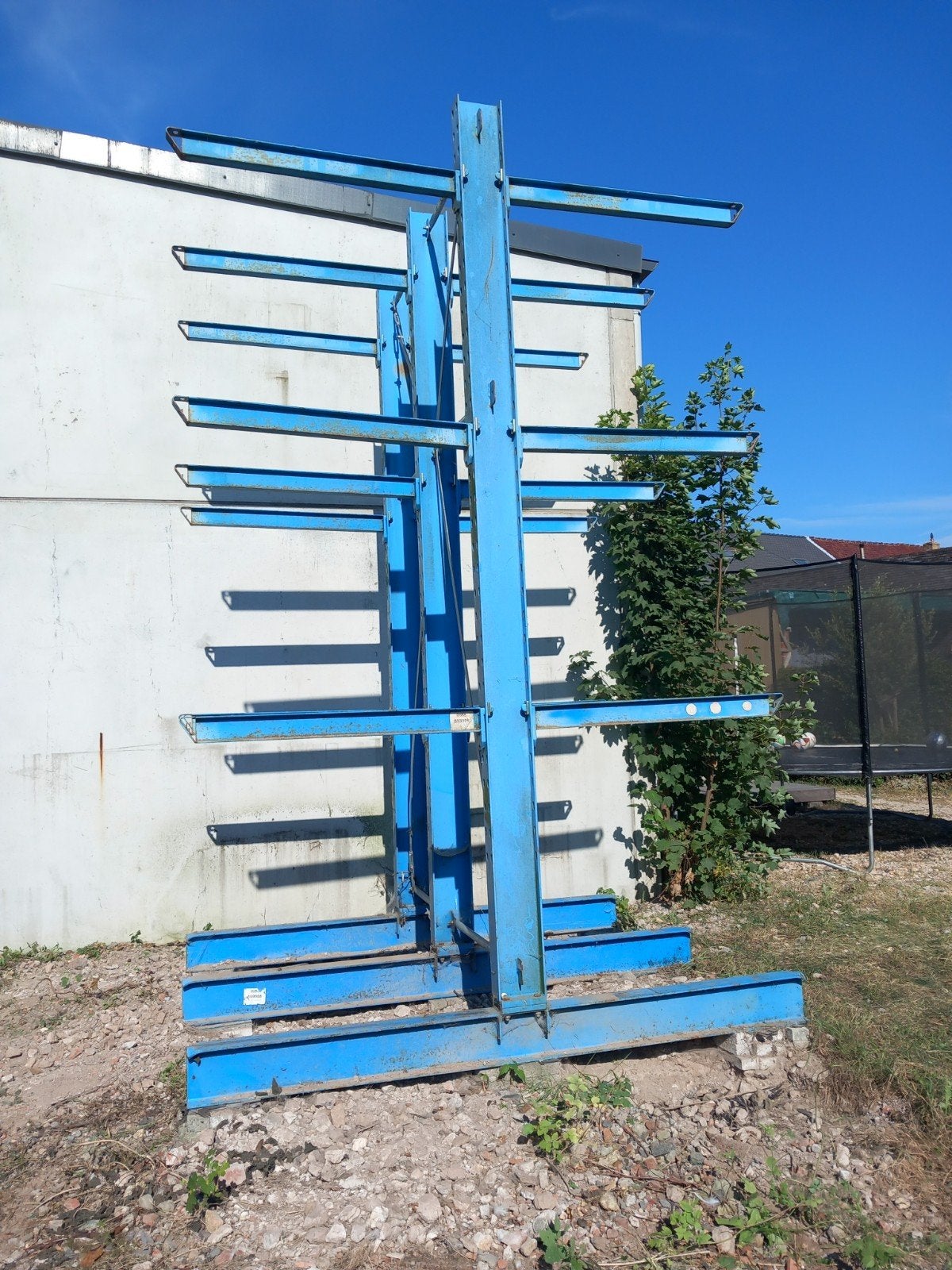 Draagarmstelling dubbelzijdig, Ophalen