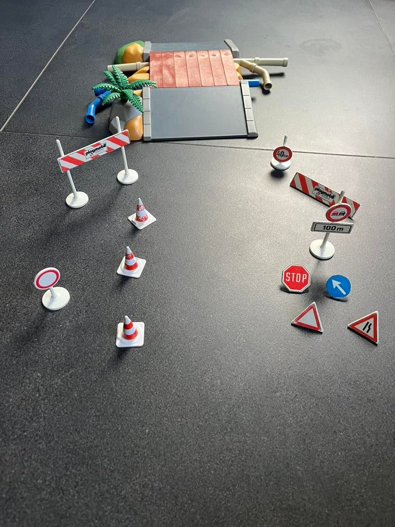 Playmobil wegenwerken, Kinderen en Baby's, Speelgoed | Playmobil, Ophalen, Gebruikt