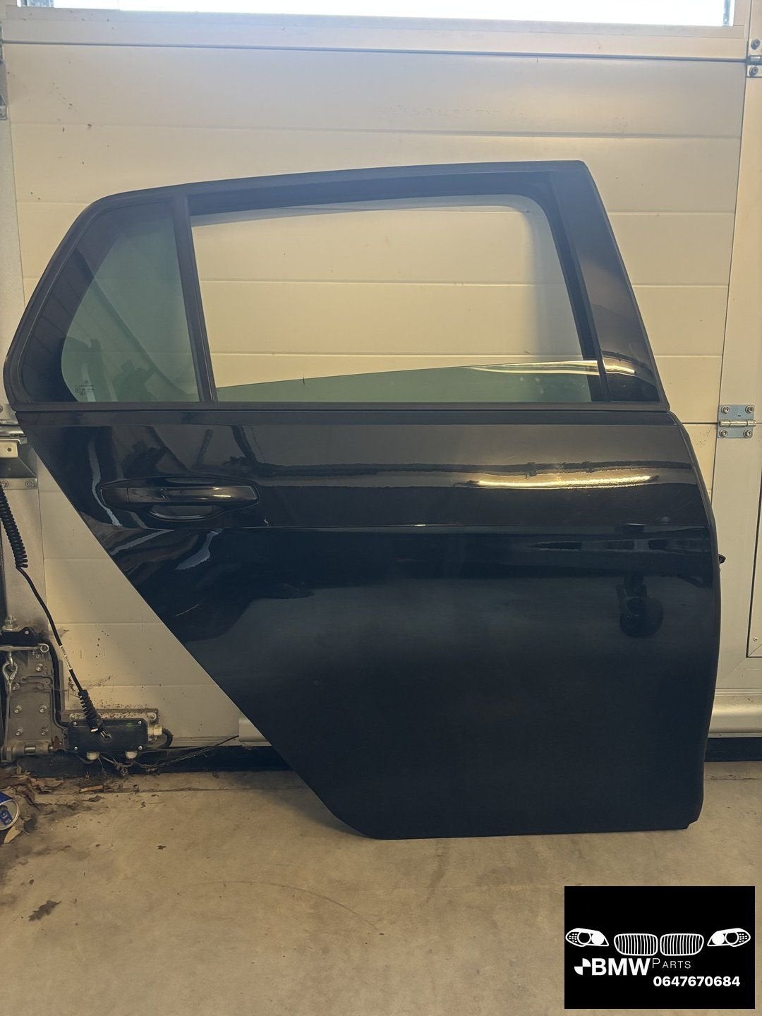 Deur RA VW Golf 7 7.5 zwart LC9X, Auto-onderdelen, Gebruikt, -, Achter, Ophalen of Verzenden