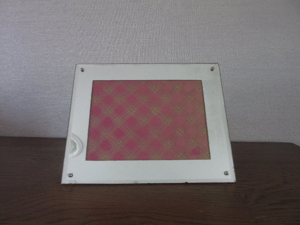 Fotokaders 3 met spiegelrand art deco, Ophalen