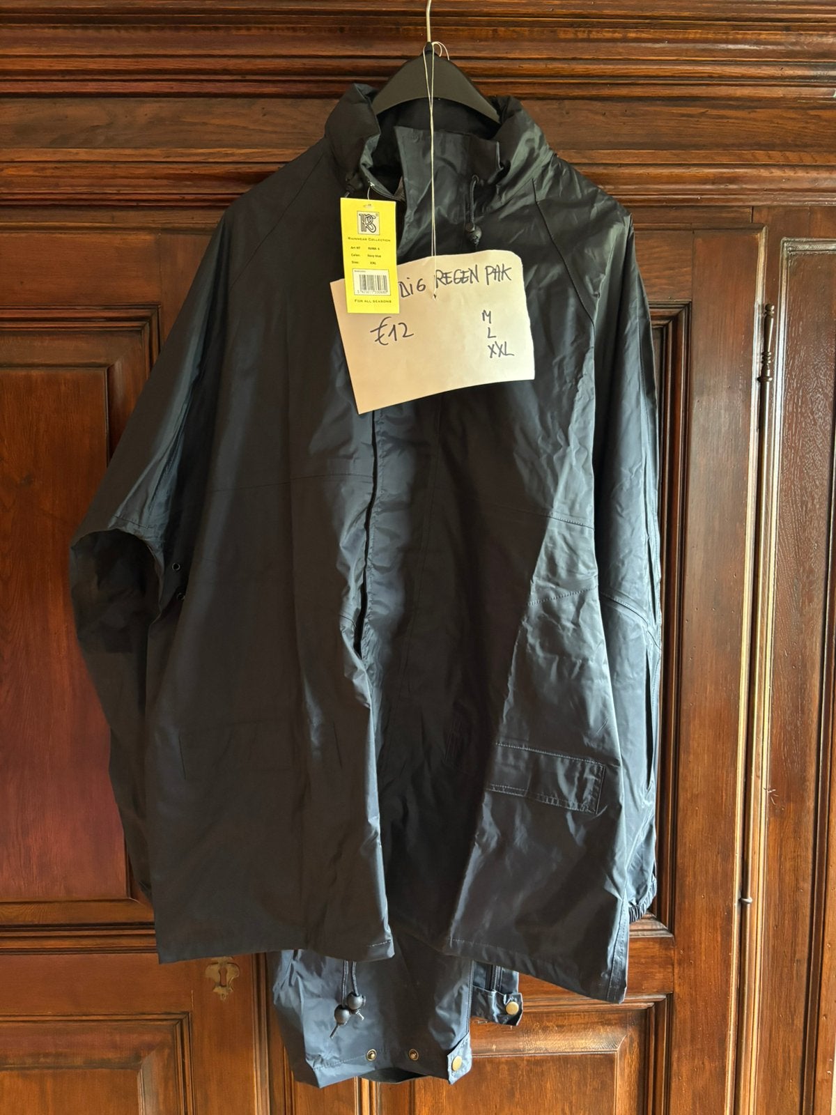 Regenpak 2 delig maat M/L/XXL, Ophalen, Nieuw, Regenpak