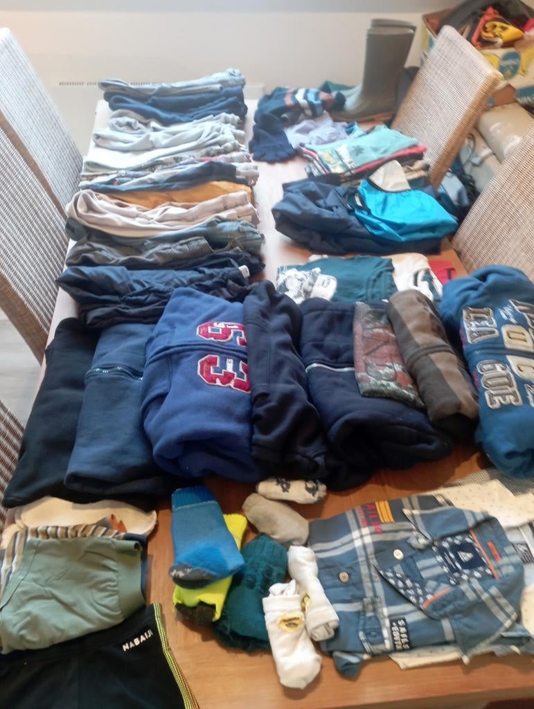 Kinderkleding pakket., Ophalen