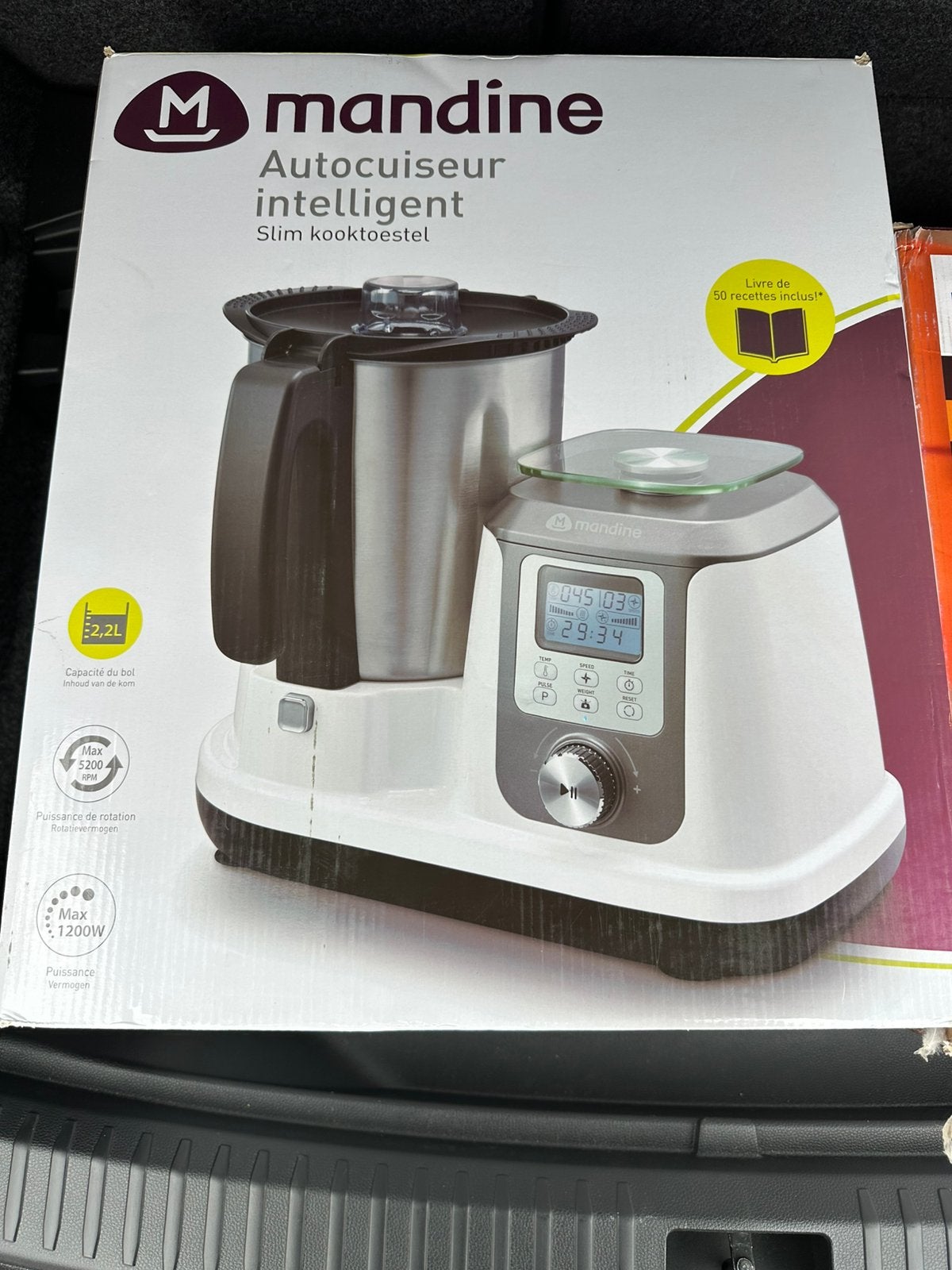 Mandine Smart Cooker / Slim Kooktoestel – Thermomix - Nieuw, Neuf, Résiste au lave-vaisselle, Enlèvement, 3 vitesses ou plus