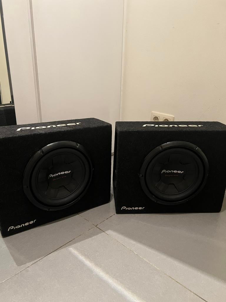2 x Pioneer TS-W261S4 Série Champion, Enlèvement, Subwoofer, JBL