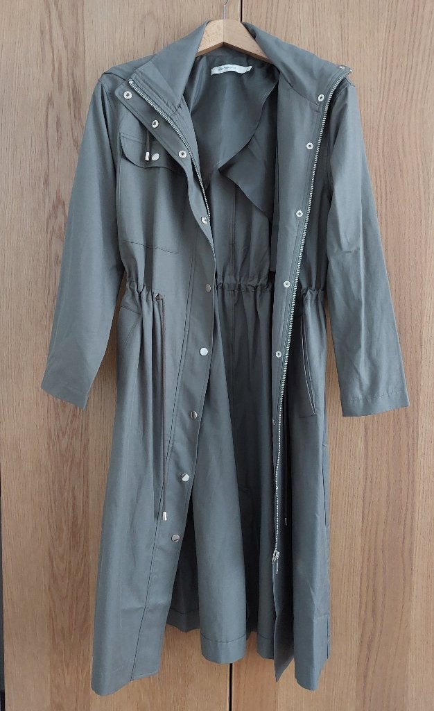 Trench neuf La Fée Maraboutée, Neuf, Enlèvement ou Envoi, Vert, Taille 34 (XS) ou plus petite