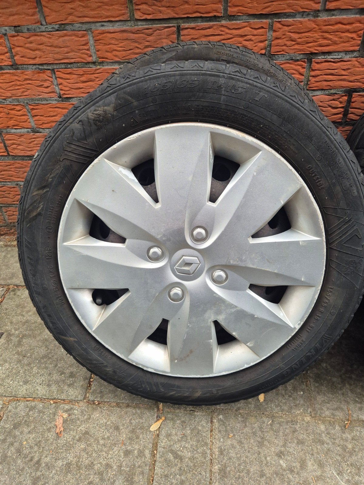 4 roue complète Renault, Autos : Pièces & Accessoires, Pneus & Jantes, 15 pouces, Pneus et Jantes, 4 Saisons, Véhicule de tourisme