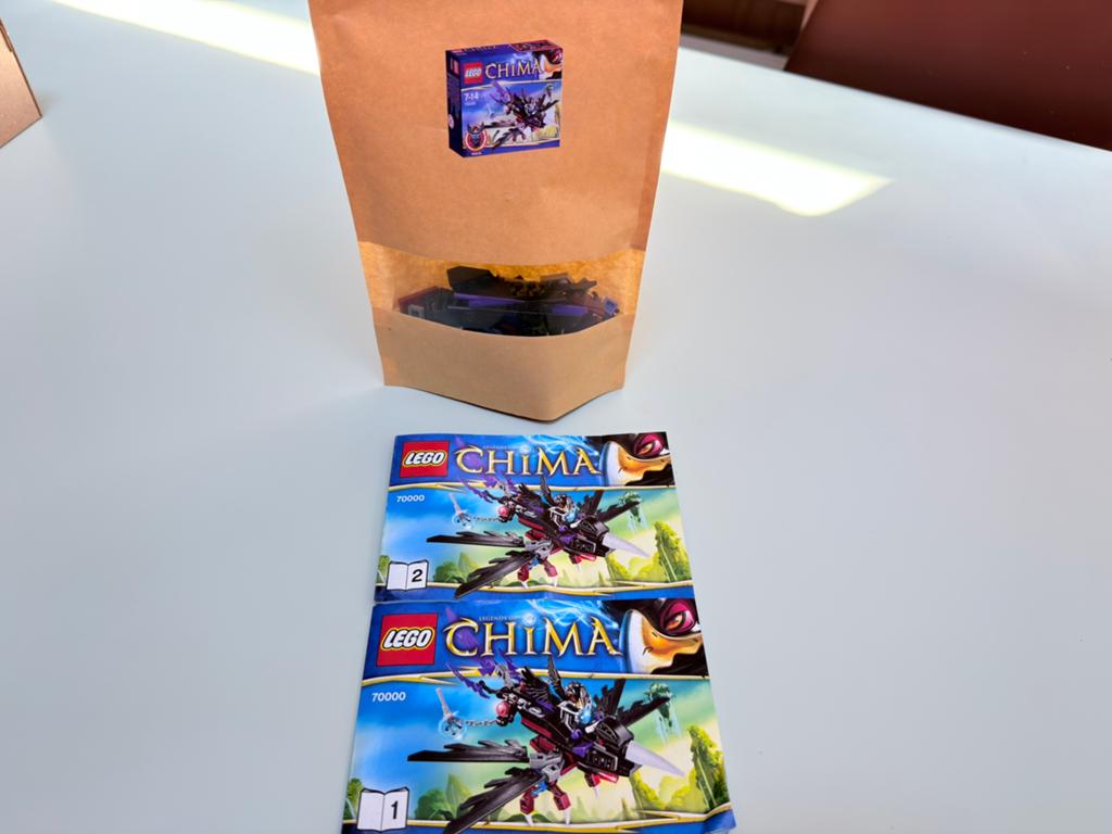 Lego Chima 70000 - volledig, Lego, Ensemble complet, Utilisé, Complet