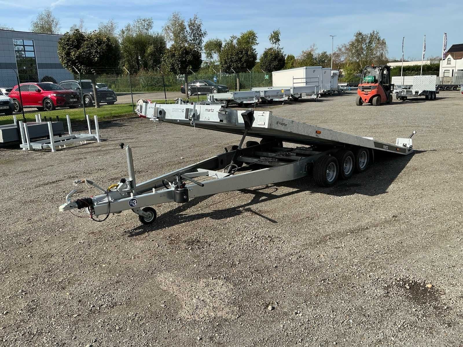 Garantie 2025 Martz GT KIPPBAR 480/ 3 P 3.5T Car Transporter, Utilisé