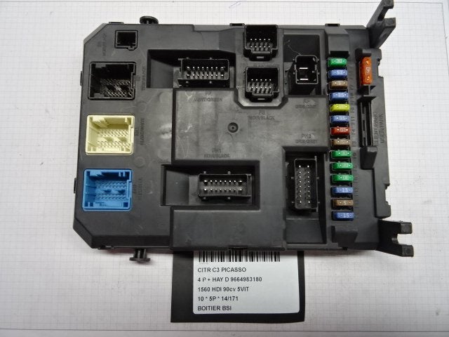 ORDINATEUR UNITE COMMANDE ELECTRONIQUE C3 Picasso (SH), Autos : Pièces & Accessoires, Citroën, Mevr. I. Hauben, Utilisé, Rue de l'Espoir 34 34
4030  GRIVEGNÉE, BE