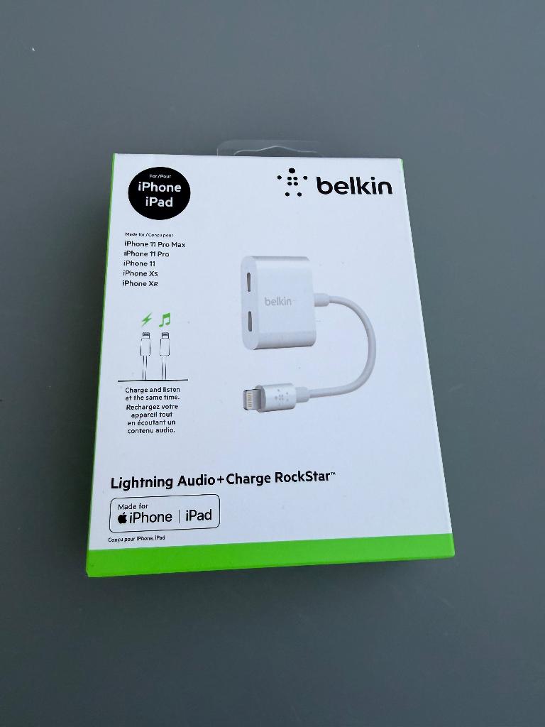 Belkin Lightning Audio + Charge RockStar – Nieuw, Enlèvement, Neuf, Apple iPhone