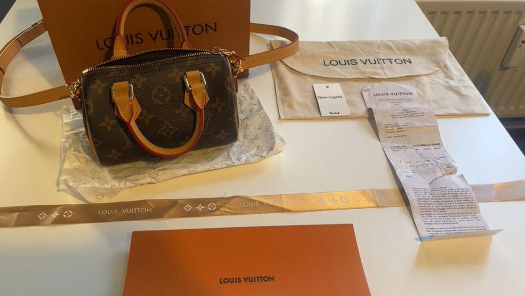 Sac a main Nano speedy Louis Vuitton, Enlèvement ou Envoi, Comme neuf