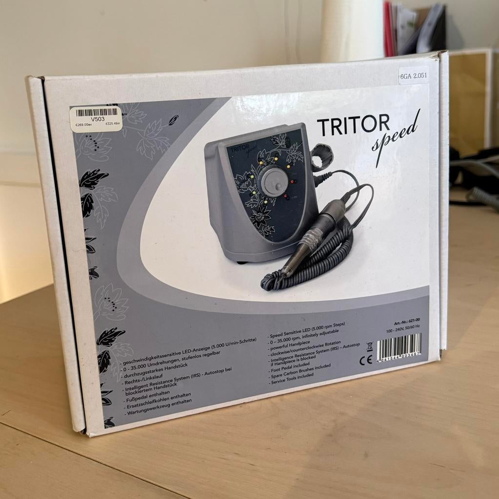 Professionele Tritor Speed Manicure nagel frees boor, Elektronische apparatuur, Ophalen, Zo goed als nieuw, Hand- en Voetverzorging