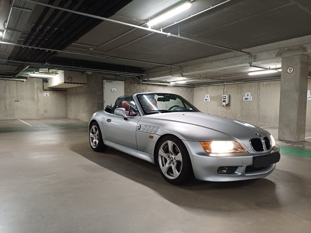 BMW Z3 1.8 Benzine Oldtimer, Auto's, Achterwielaandrijving, Cabriolet, Leder, Overige kleuren