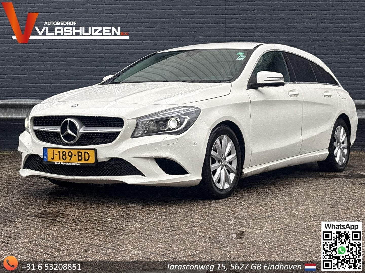 Mercedes-Benz CLA 180 Shooting Brake Lease Edition Ambition, Auto's, Automaat, CLA, Zwart, Wit