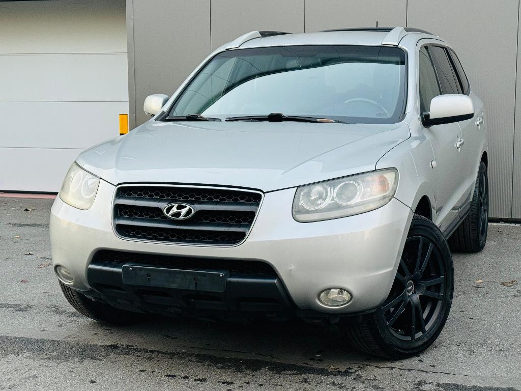 Hyundai santa fe 2.2crdi airco cruise control leder, Voorwielaandrijving, Santa Fe, 4 cilinders, Leder