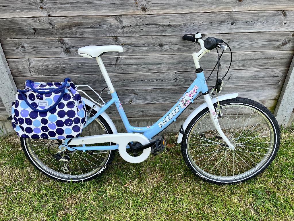 Meisjes fiets in perfecte staat. 6 versnellingen, Fietsen en Brommers, Ophalen, 24 inch, Velgrem, Versnellingen