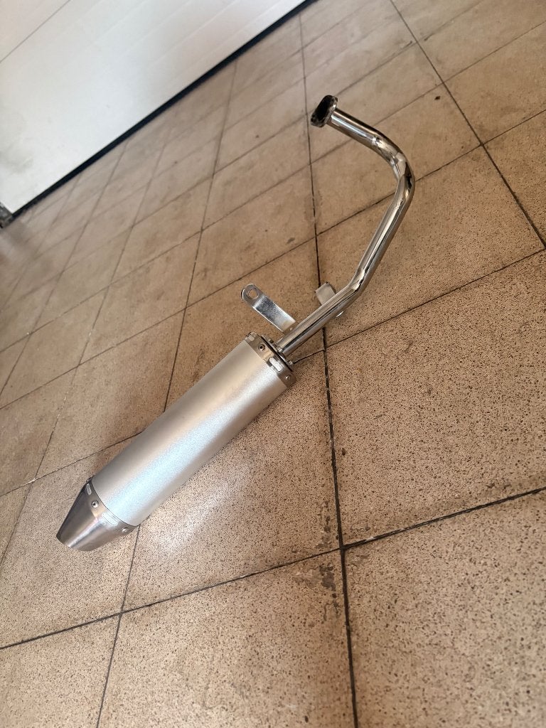 uitlaat brommer, Fietsen en Brommers, Ophalen, Zo goed als nieuw, Klasse A (25 km/u)