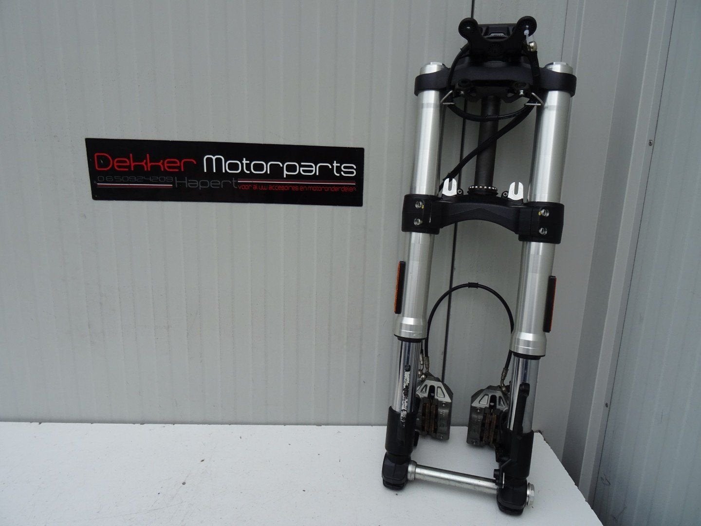 Complete Voorvork + Remklauwen Ducati Monster 821 2018-2021, Motoren, Gebruikt, -, -, Ophalen of Verzenden