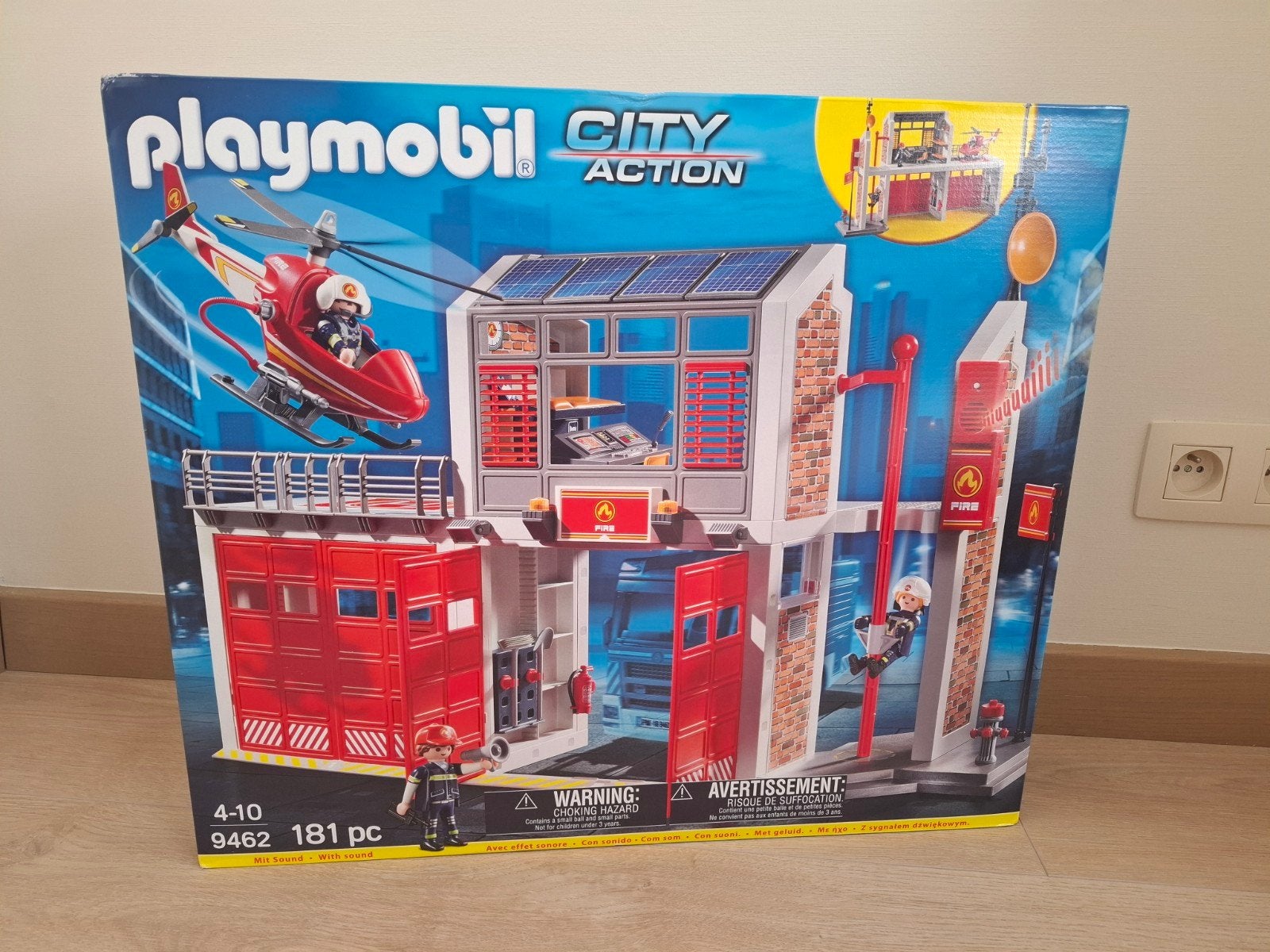 Nouveau. Playmobil City Action - Grande caserne de pompiers, Neuf, Bâtiment, City action, Kit complet