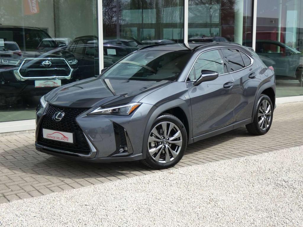 Lexus UX 300h HYBRID F-Sport Design +LEDER +Dodehoek +Zetelv, Auto's, Gebruikt, 4 cilinders, https://public.car-pass.be/vhr/a2391b6f-2273-4fa9-9992-e262c9e4c3c1