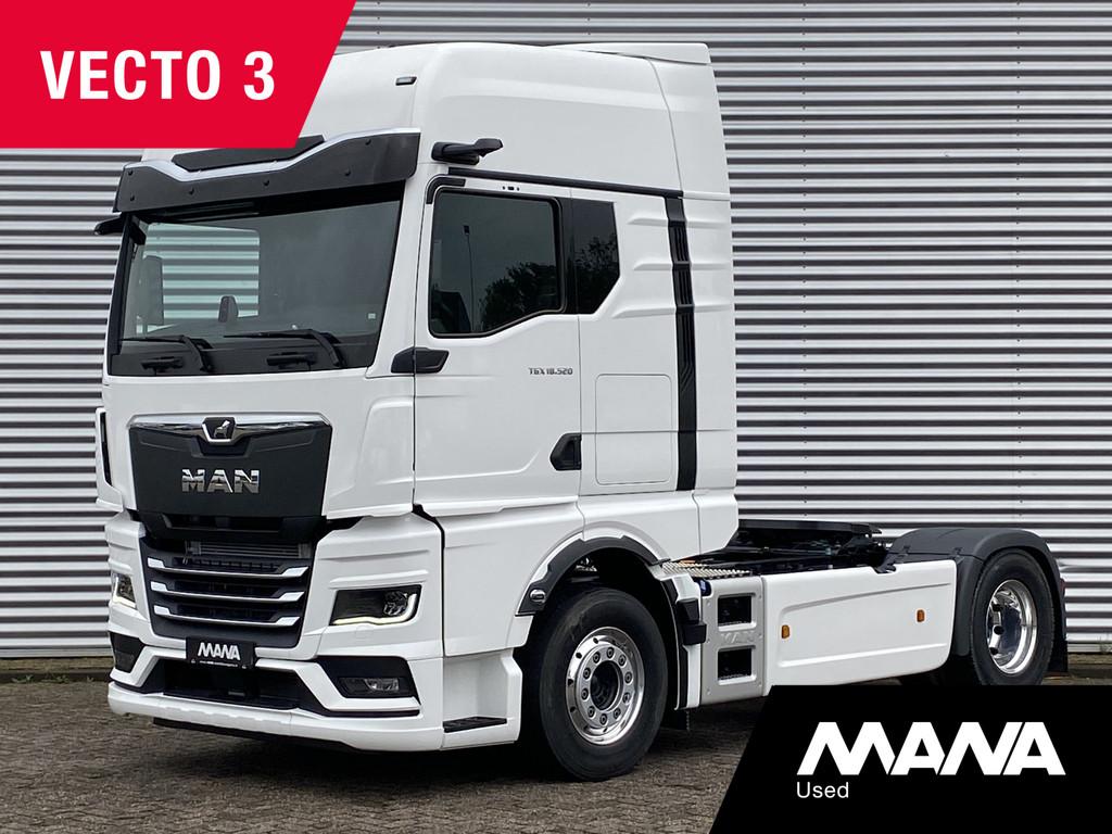 MAN TGX 18.480 480PK 4x2 BL Vecto 3 Stand-Clima CarPlay LED, Auto's, Vrachtwagens, Bedrijf, Te koop, ABS, Airconditioning, Centrale vergrendeling