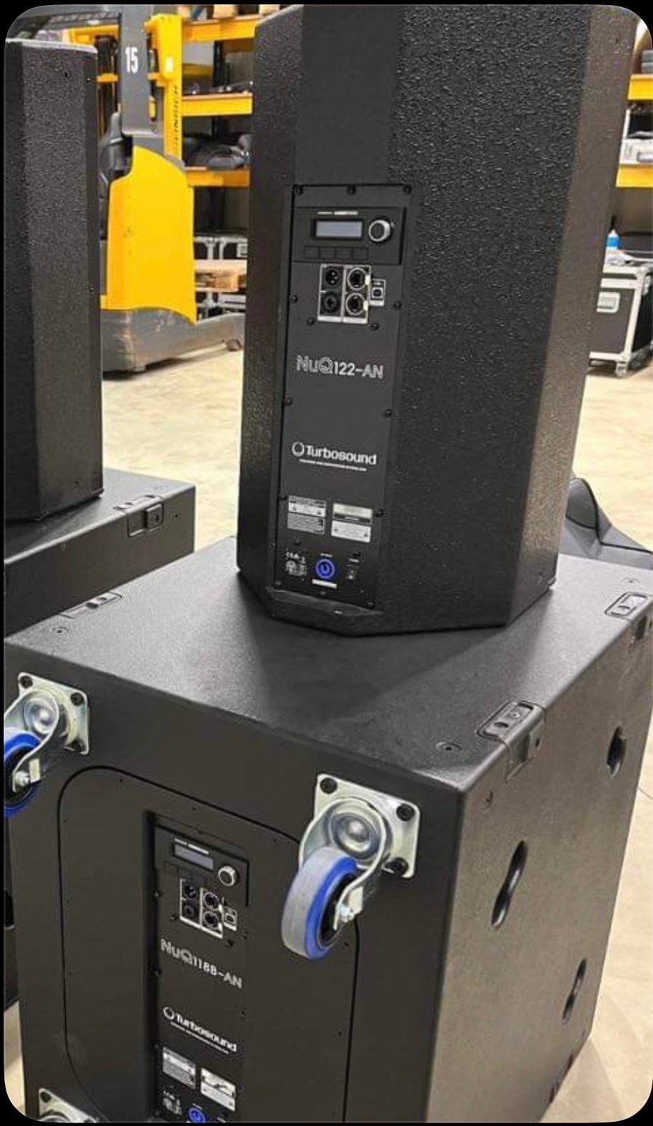 Turbosound actieve set, Muziek en Instrumenten, Ophalen, Zo goed als nieuw