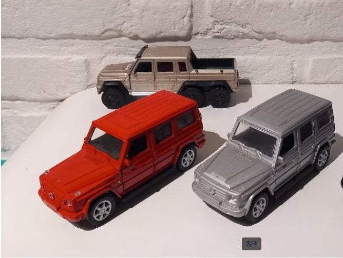 3x Mercedes G-klasse Oldtimer schaalmodellen, nieuw, Ophalen, Nieuw, Auto