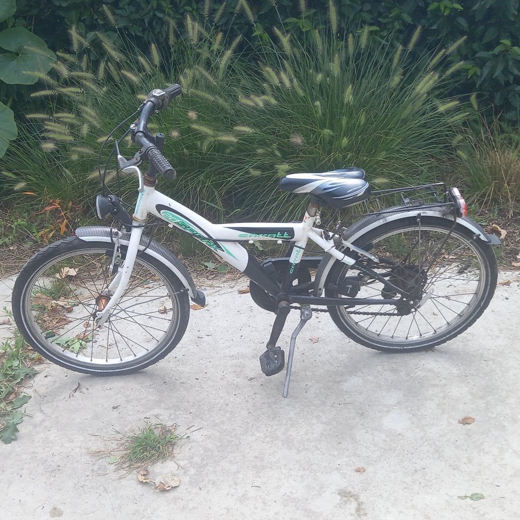 Carrat Spark jongensfiets 20 inch, Fietsen en Brommers, Gebruikt, Velgrem, Handrem, 20 inch