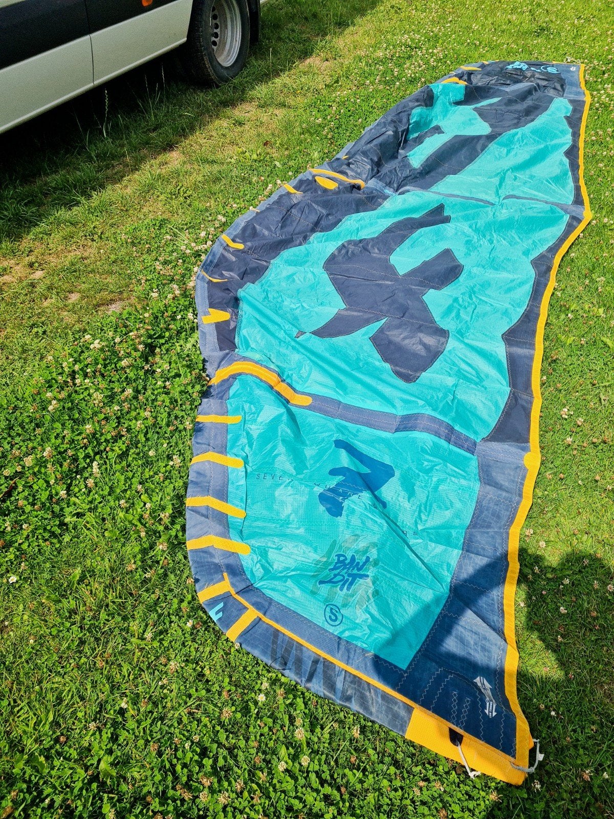 F-one Bandit S 7m incl bar, Watersport en Boten, Kitesurfen, Ophalen, Bar