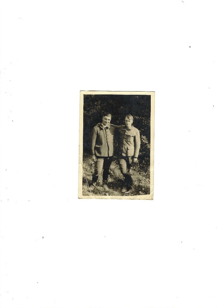 Photo de militaire (prisonnier de guerre), Verzamelen, Verzenden, Gebruikt, Foto