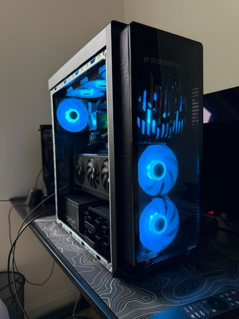 Pc Gamer Acer rtx 5080 & intel 9 285k & 64gb ddr5 6000, Computers en Software, Ophalen, SSD