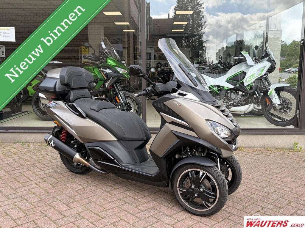 Peugeot Metropolis 400 SW met GPS, Motoren, Scooter, Bedrijf, 399 cc, Traction Control