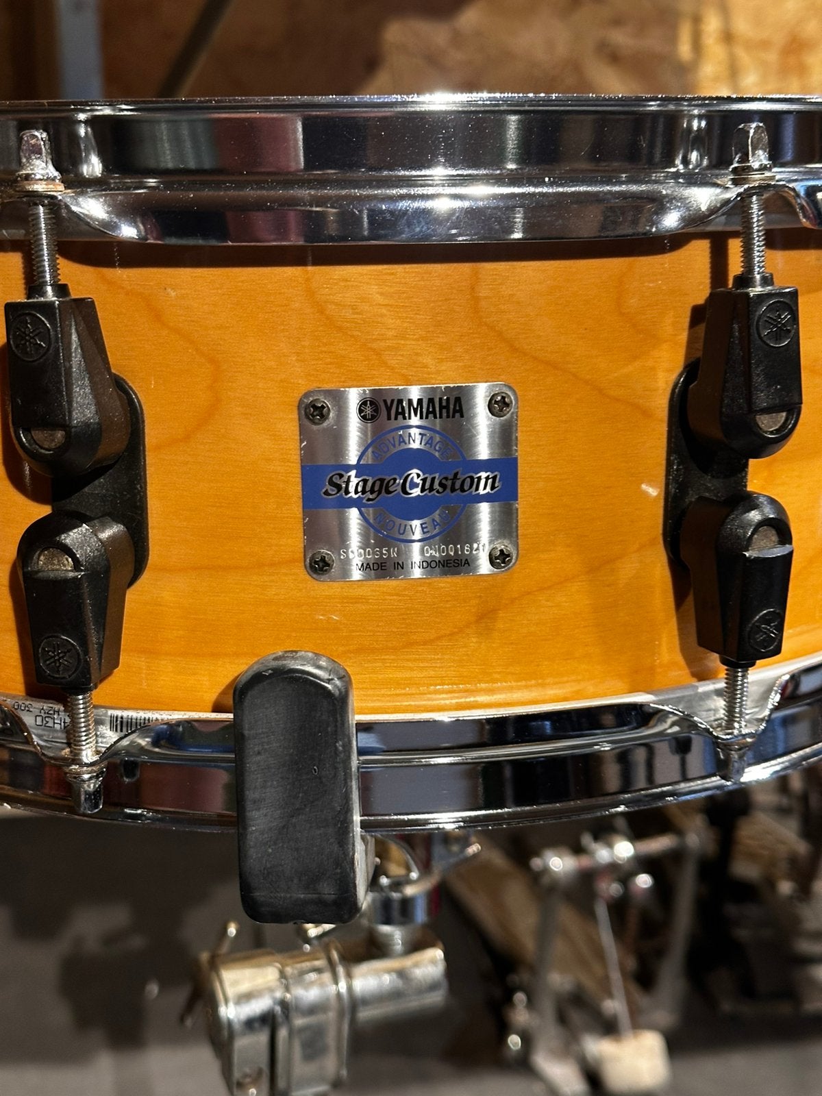Caisse Claire Yamaha Stage Custom Snare 14 x 5,5, Musique & Instruments, Batteries & Percussions, Enlèvement ou Envoi, Comme neuf