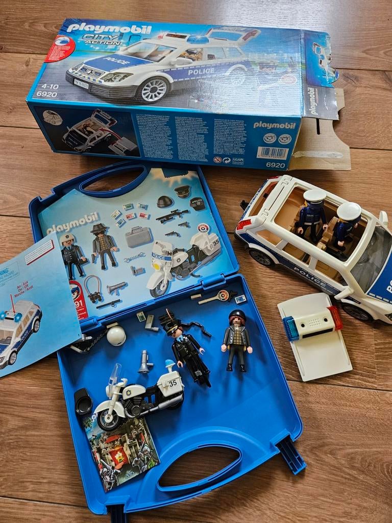 playmobil politie 2 setjes, Kinderen en Baby's, Speelgoed | Playmobil, Ophalen