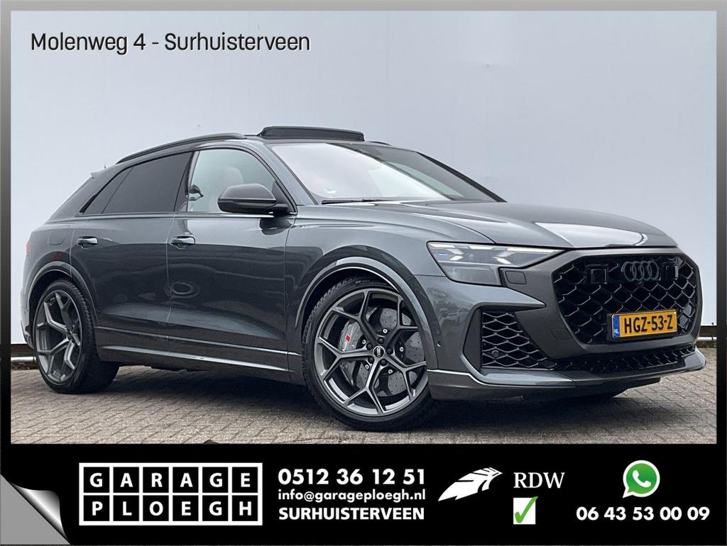 Audi RSQ8 4.0 TFSI RS quattro 640 Performance B&O-3D Pano Ke, Auto's, Automaat, Bedrijf, Hybride Elektrisch/Benzine, SUV of Terreinwagen