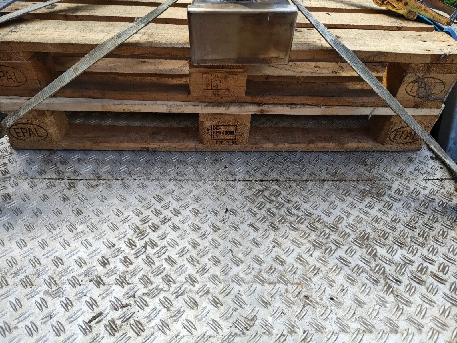 4 stuks  euro paletten, Tuin en Terras, Ophalen