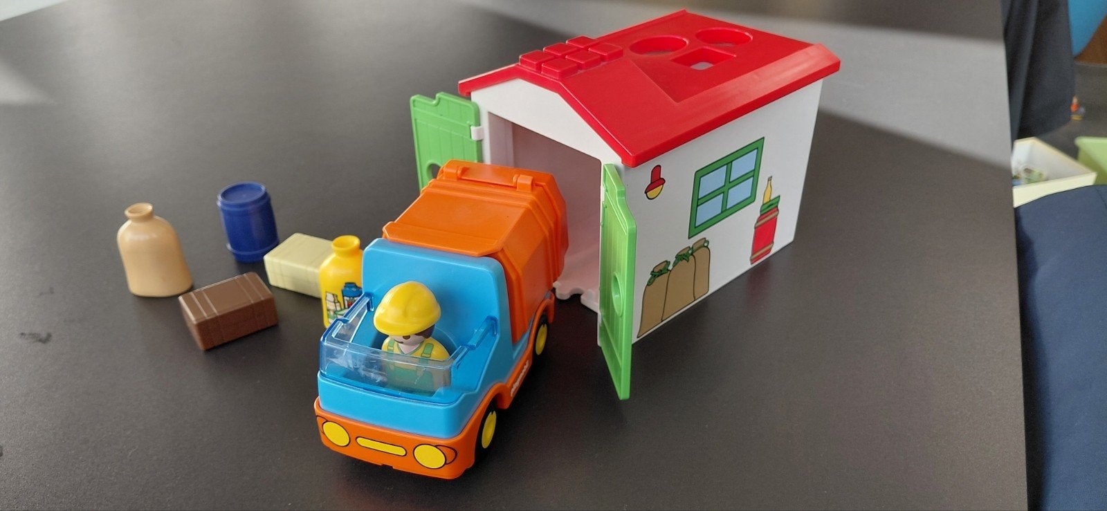 camion poubelle Playmobil, Enfants & Bébés, Enlèvement ou Envoi