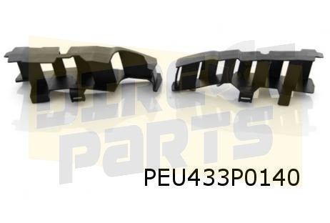 Peugeot 208 (4/12 - 11/19) stootopvangerset Links en Rechts, Neuf, -, -, Avant