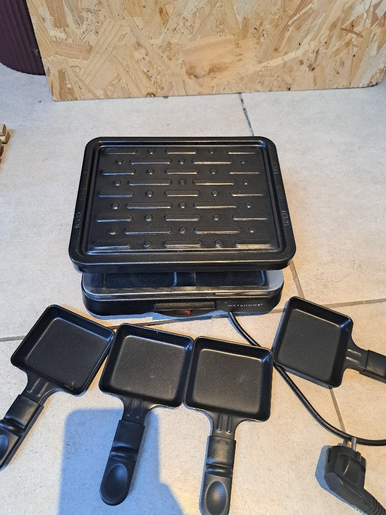 Grilplaat, Elektronische apparatuur, Grillplaten, Ophalen, Zo goed als nieuw, Tafelgrill