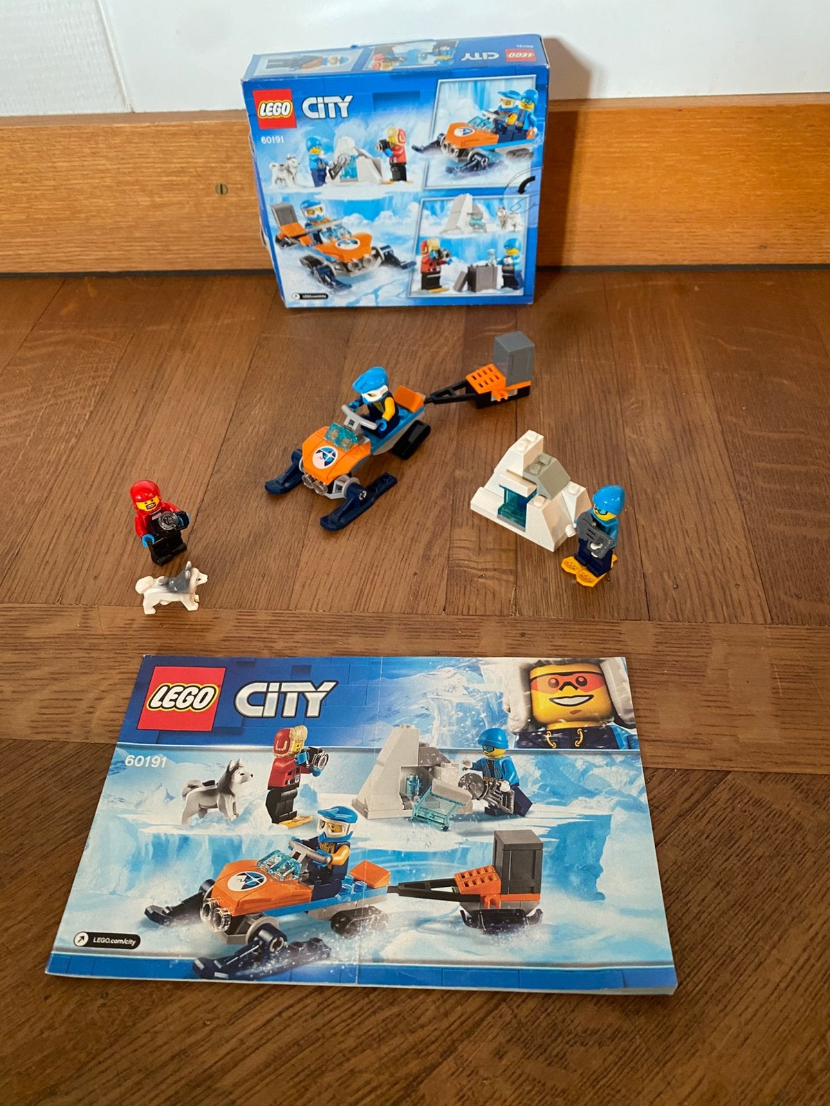 Lego City 60191 Poolonderzoersteam, Ophalen, Lego, Inclusief instructies, City