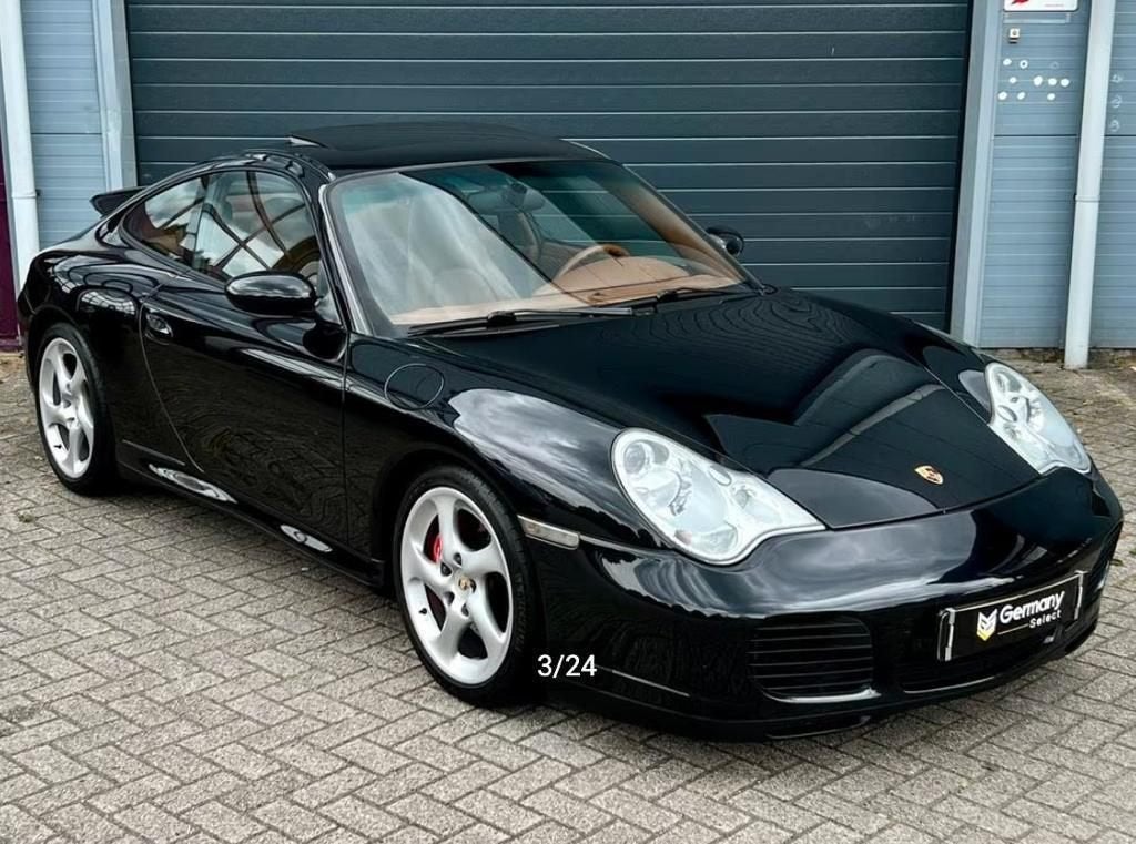 Porsche 911 (996) Carrera 4S – 2004 – Liefhebberswagen, Auto's, Porsche, Automaat, 4 zetels, Blauw, Leder