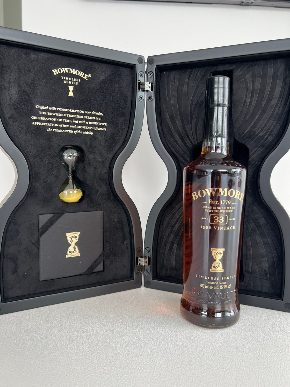 Bowmore Timeless 33Yo, Ophalen, Zo goed als nieuw