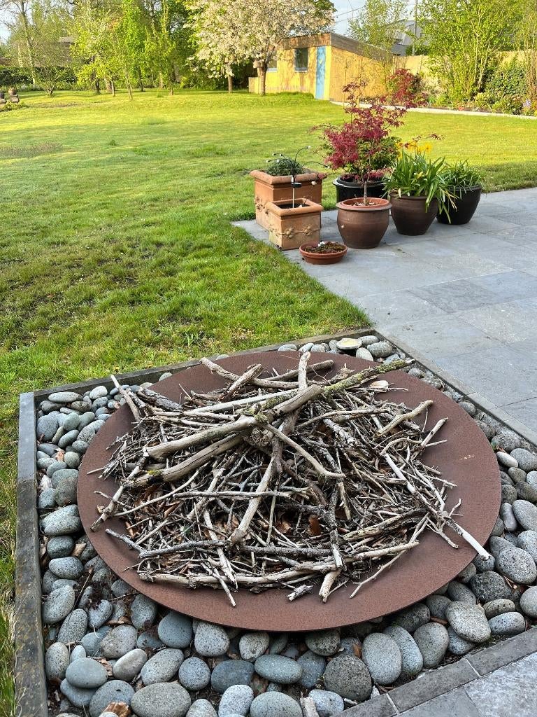 vuurschaal, Tuin en Terras, Ophalen, Zo goed als nieuw