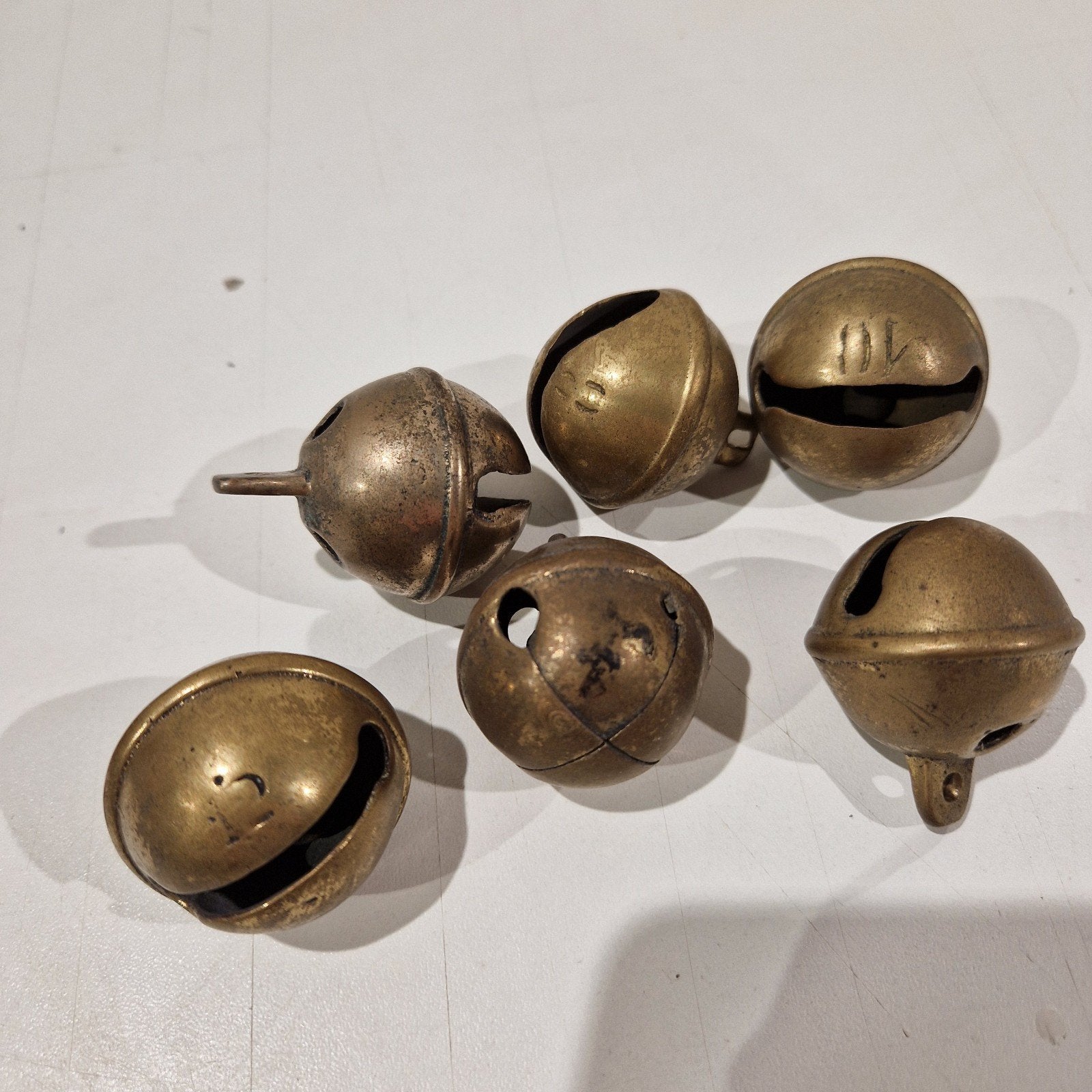 Genummerde Koperen paardenbel
, 6 stuks beschikbaar, Ophalen of Verzenden, Koper