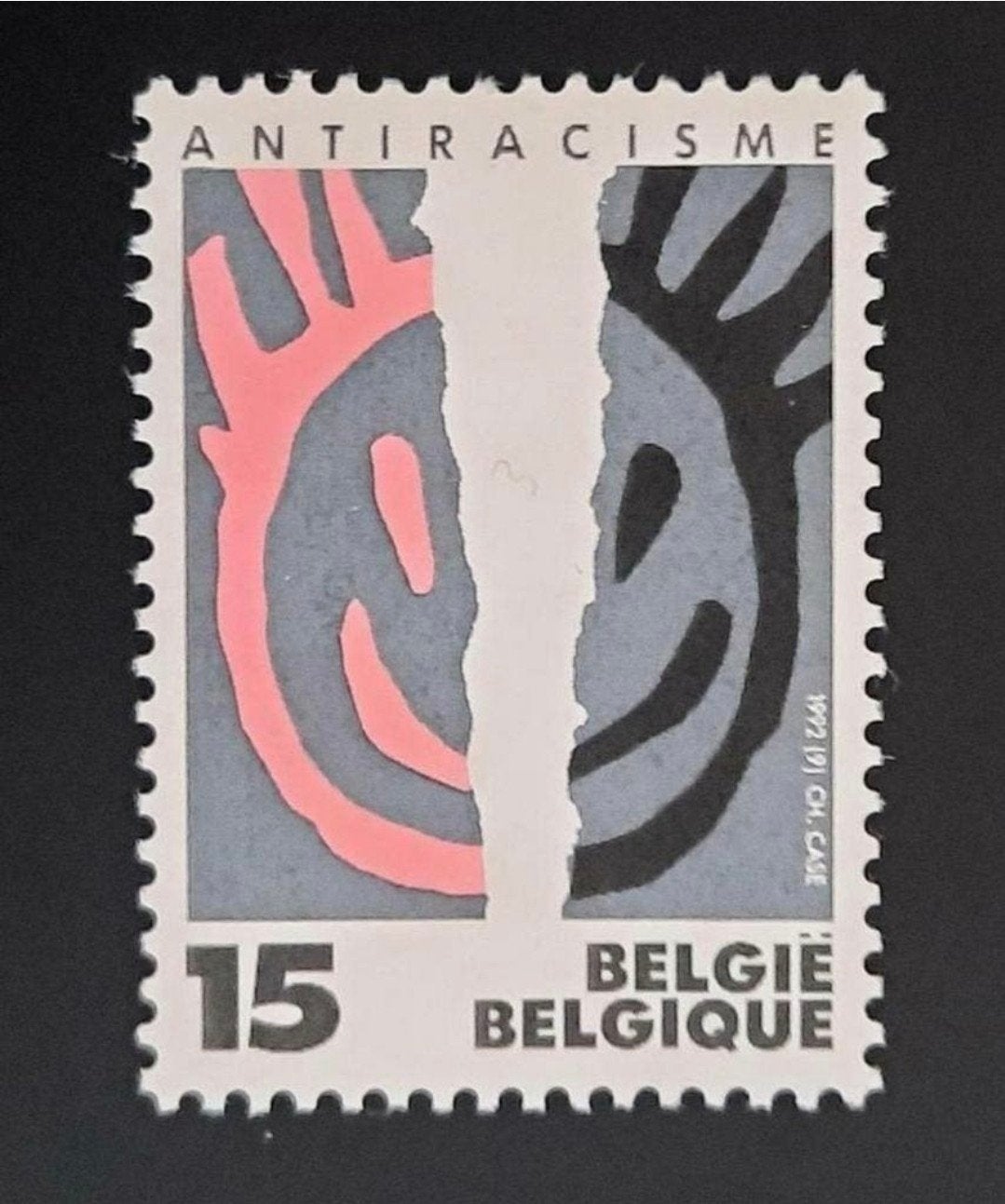 België: OBP 2456 ** Antiracisme 1992., Frankeerzegel, Ophalen of Verzenden, Zonder stempel, Postfris