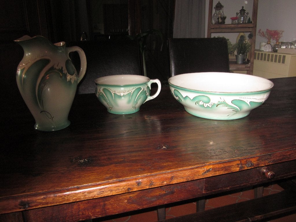 set de toilette en faïence BOCH, Ophalen