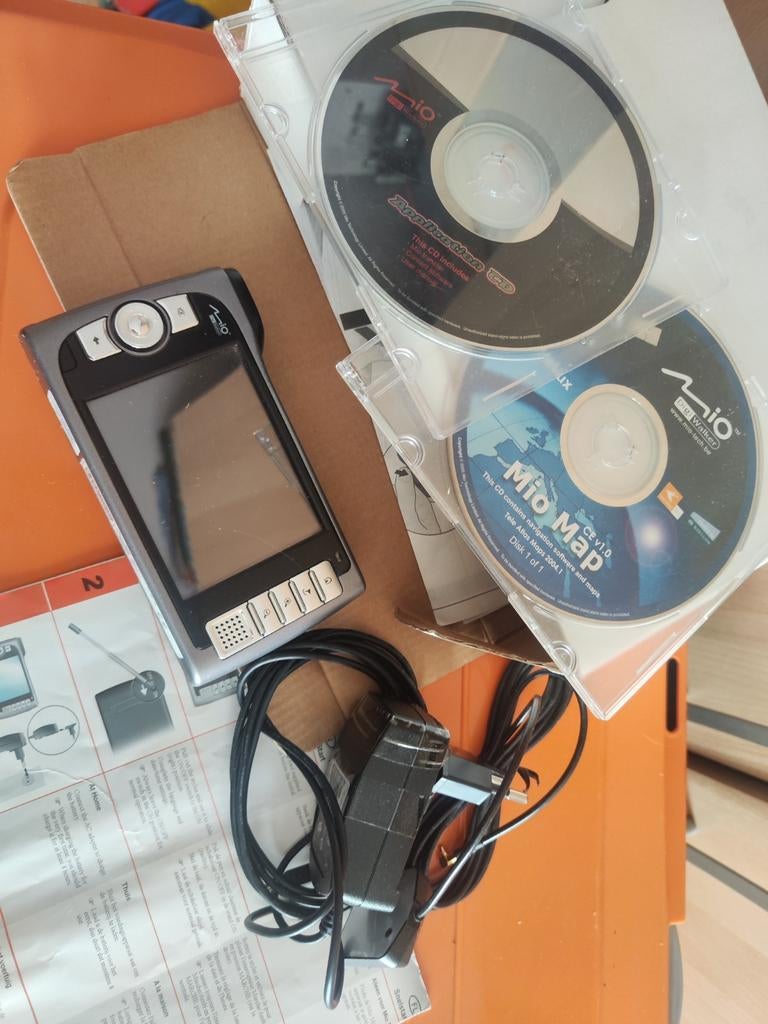 Gps vintage Mio 268, Ophalen