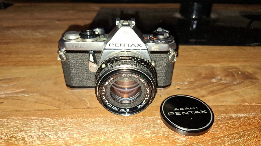 Pentax ME, TV, Hi-fi & Vidéo, Appareils photo analogiques, Enlèvement ou Envoi, Comme neuf, Reflex miroir, Pentax