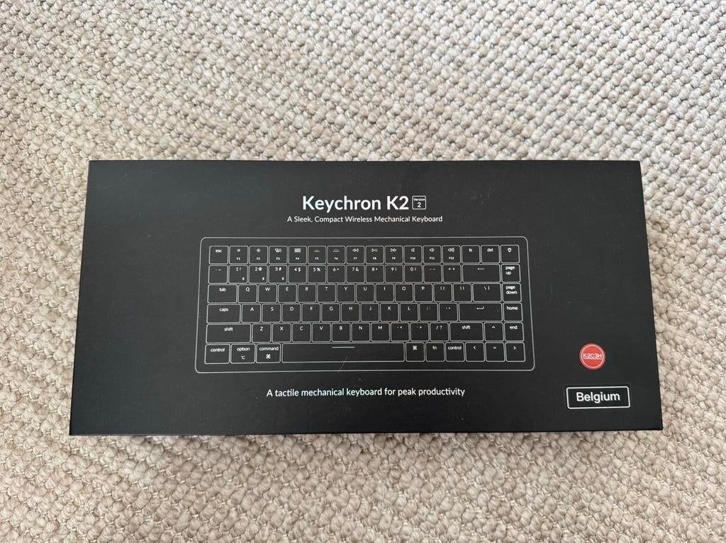 Keychron k2, Computers en Software, Toetsenborden, Ophalen of Verzenden, Azerty