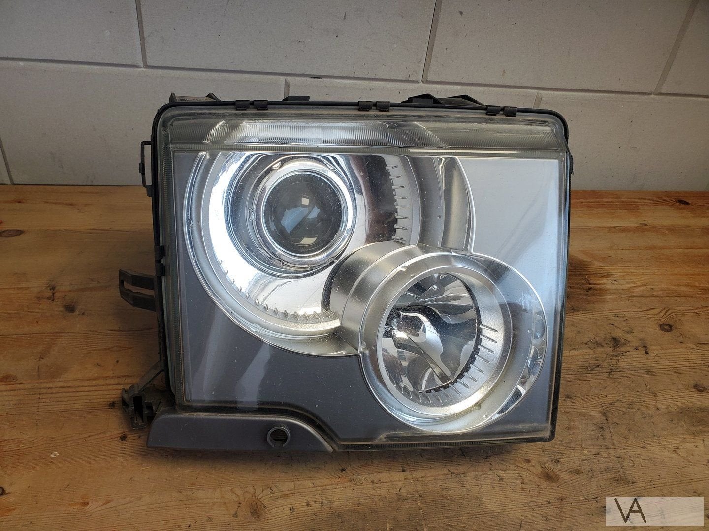 Range Rover L322 2002 - 2006 koplamp xenon rechts xbc000385, Land Rover, -, Utilisé, -